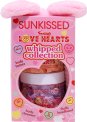 Sunkissed X Love Hearts Whipped Collection Gift Set con Manteca Corporal y Limpiador Exfoliante