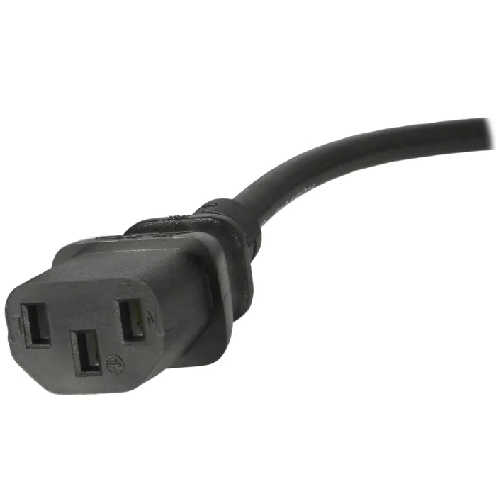 StarTech.com PXT101UK - Cable de Alimentación 1.8m Negro BS 1363 UK a C13 IEC 60320 para PC, 18AWG, 250V 10A