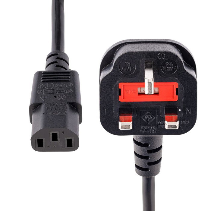 Startech pxt101uk Cable de transmisión Negro C13 Acoplador Startech pxt101uk Cable de transmisión Negro C13 Acoplador