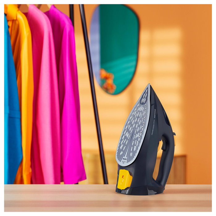 Philips Serie 7000 DST7060/20 Steamglide 3000W azul y amarillo