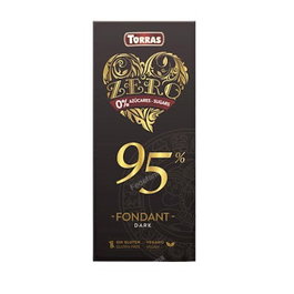 TORRAS Chocolate Zero Azúcar 95% Cacao 100 g