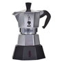Bialetti Moka Elettrika 2TZ, Cafetera moka eléctrica compacta Plata / Negro