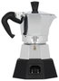 Bialetti Moka Elettrika 2TZ, Cafetera moka eléctrica compacta Plata / Negro