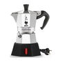 Bialetti Moka Elettrika Cafetera Moka Eléctrica 2 Tazas Passion Red Aluminio Negro
