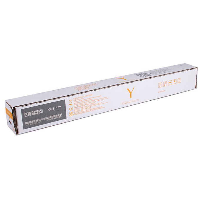 Utax CK-8514Y Tóner Original Amarillo para Triumph-Adler 5006ci, 6006ci