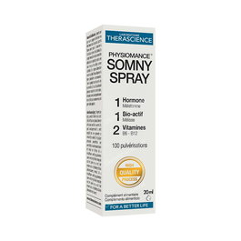 THERASCIENCE Physiomance Somny Spray 20Ml para Alteraciones del Sueño y Jet Lag