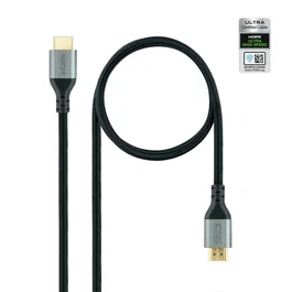 Nanocable Cable HDMI 2.1 Certificado Ultra High Speed 2m Negro
