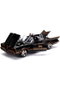 JADA TOYS Batmobile 1966 Classic Tv & Set 2 Figuras 1/18 Scale Dc Universe