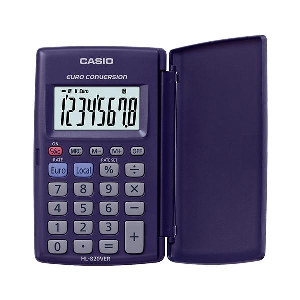 CASIO Calculadora de bolsillo HL-820VERA 8 digitos CASIO Calculadora de bolsillo HL-820VERA 8 digitos
