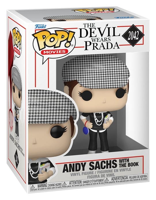 Funko POP! El diablo viste de Prada Andy Sachs with the Book