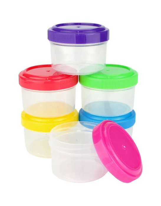 Privilege Set 6 Mini Fiambreras 35ml con Tapa, 4.5 cm x 3.4 cm x 4.5 cm (24 Unidades) Privilege Set 6 Mini Fiambreras 35ml con Tapa, 4.5 cm x 3.4 cm x 4.5 cm (24 Unidades)
