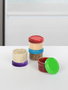 Privilege Set 6 Mini Fiambreras 35ml con Tapa, 4.5 cm x 3.4 cm x 4.5 cm (24 Unidades)