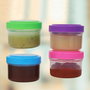 Privilege Set 6 Mini Fiambreras 35ml con Tapa, 4.5 cm x 3.4 cm x 4.5 cm (24 Unidades)