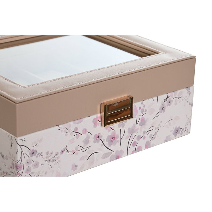 DKD Home Decor Relojero Colección Tierra para 8 Relojes en Rosa Palo y Azul DKD Home Decor Relojero Colección Tierra para 8 Relojes en Rosa Palo y Azul