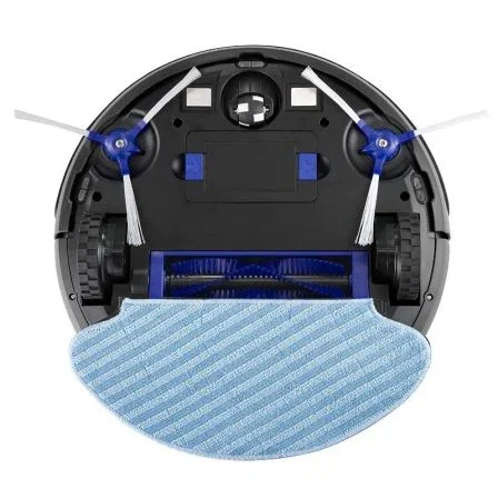 ROBOT ASPIRADOR ROWENTA SMART FORCE ESSENTIAL AZUL - 3 MODOS LIMPIEZA - DEPOSITO POLVO 0.25L - CEPILLO CENTRAL ACTIVO Y CEPILLOS LATERALES - BATERÍA