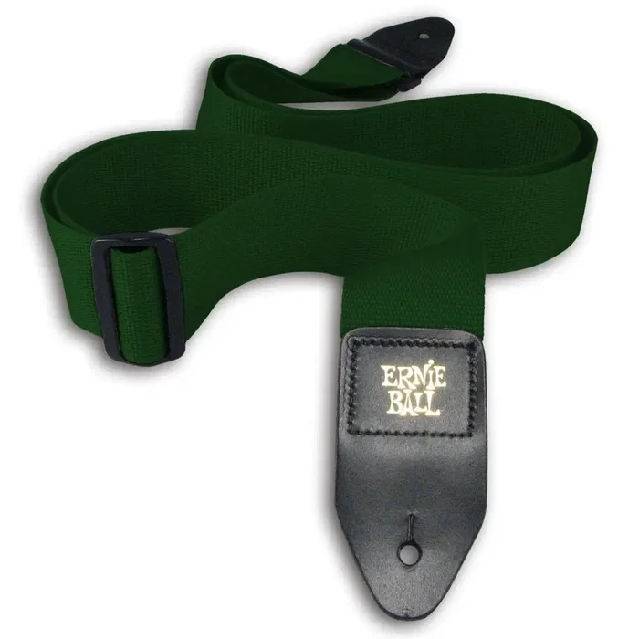 Ernie Ball Correa para Guitarra/Bajo de Polipropileno - Forest Green Ernie Ball Correa para Guitarra/Bajo de Polipropileno - Forest Green