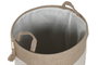 DKD Home Decor Cesta Ropa Natural Crema 38 x 48 x 38 cm (2 Unidades)