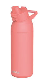 QUOKKA Botella termo Quokka Kids 700ml acero inox con sipper tide coral