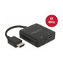 DeLOCK Extractor de audio HDMI 4K 60 Hz compacto
