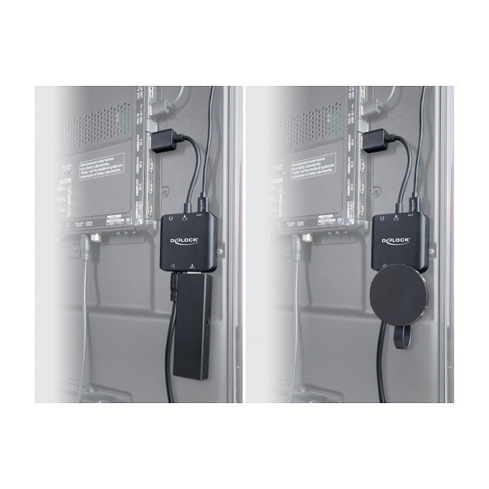 DeLOCK Extractor de audio HDMI 4K 60 Hz compacto DeLOCK Extractor de audio HDMI 4K 60 Hz compacto