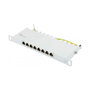GoodConnections Patchpanel Alcasa GC-N0123 Cat6 8-P 0.5U Gris