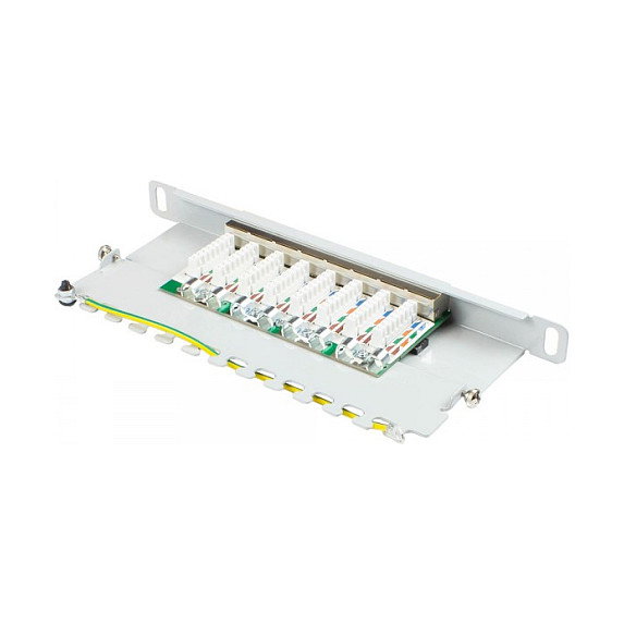 GoodConnections Patchpanel Alcasa GC-N0123 Cat6 8-P 0.5U Gris