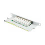 GoodConnections Patchpanel Alcasa GC-N0123 Cat6 8-P 0.5U Gris