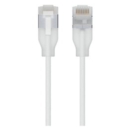 Ubiquiti UACC-Cable-Patch-EL-C6A-3M-W Cable de red Cat6a 3m Blanco Translúcido
