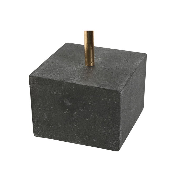 DKD Home Decor Figura Resina HIPO Dorado y Negro 33x21,5x45 cm