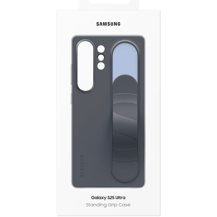 Samsung EF-GS938CBEGWW Funda Standing Grip para Galaxy S25 Ultra, Negro Samsung EF-GS938CBEGWW Funda Standing Grip para Galaxy S25 Ultra, Negro