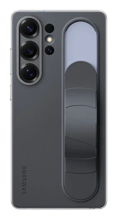 Samsung EF-GS938CBEGWW - Funda con Soporte y Agarres para Galaxy S25 Ultra 17,5 cm (6.9") - Negra Silicona Resistente a Golpes