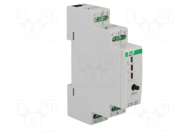 F&F Controlador de persianas Smart Home para raíl DIN