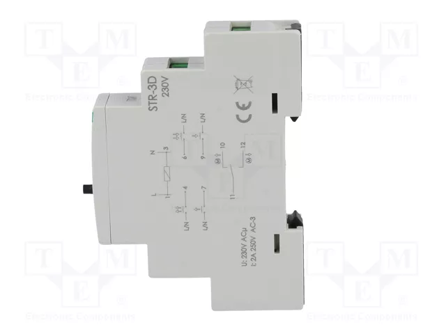 F&F Controlador de persianas Smart Home para raíl DIN