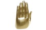 DKD Home Decor Figura de Buda Dorado y Blanco en Resina