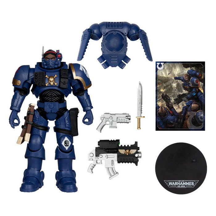 McFarlane Toys Warhammer 40,000 Lieutenant in Phobos Armor (Ultramarines) 18 cm McFarlane Toys Warhammer 40,000 Lieutenant in Phobos Armor (Ultramarines) 18 cm