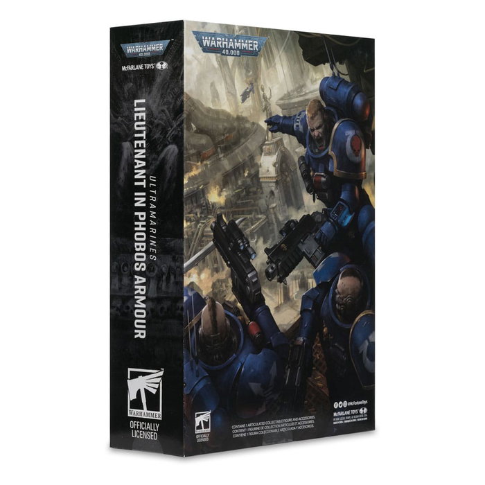 McFarlane Toys Warhammer 40,000 Lieutenant in Phobos Armor (Ultramarines) 18 cm McFarlane Toys Warhammer 40,000 Lieutenant in Phobos Armor (Ultramarines) 18 cm
