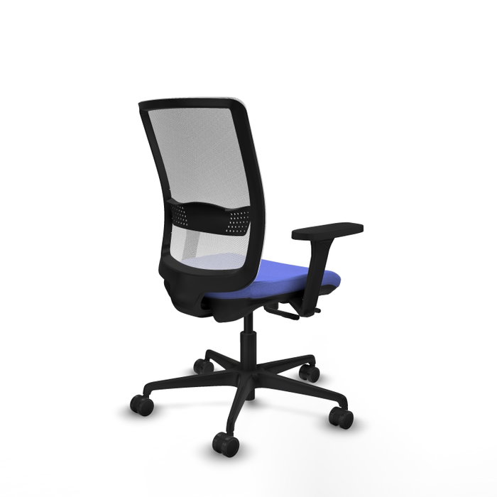 PIQUERAS Y CRESPO Silla de oficina Haches con mecanismo Sincro/Traslack, Azul claro y Blanco PIQUERAS Y CRESPO Silla de oficina Haches con mecanismo Sincro/Traslack, Azul claro y Blanco