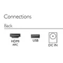 Philips TAB4000/10 Barra de Sonido Bluetooth 2.0 60W Negro con HDMI-ARC, Bluetooth 5.4, Conexión USB y Mando