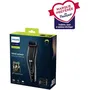 Philips HC7650/15 Cortapelos y Barba Serie 7000 con Tecnología Dualcut y Trim-n-Flow, 28 Alturas de Corte, Autonomía 90min, Incluye Kit Peluquero y Bolsa de Viaje