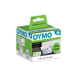DYMO Etiqueta LW 1 rollo de etiquetas de papel no adhesivas (300) Papel blanco