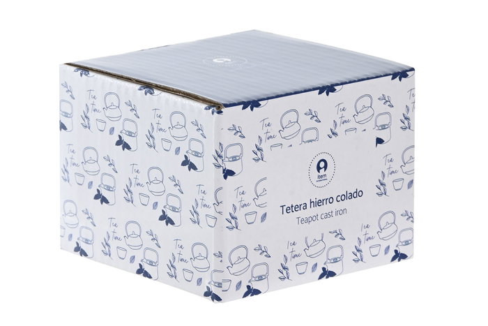 DKD Home Decor Vaso Oriental Negro Hierro Colado 8 x 5.5 x 8 cm (6 Unidades) 120ml DKD Home Decor Vaso Oriental Negro Hierro Colado 8 x 5.5 x 8 cm (6 Unidades) 120ml