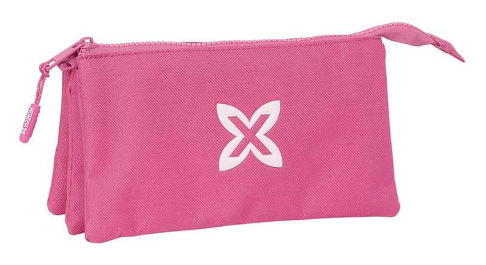 Safta Portatodo Triple Munich Basicos Fucsia 22x12x3 cm Safta Portatodo Triple Munich Basicos Fucsia 22x12x3 cm