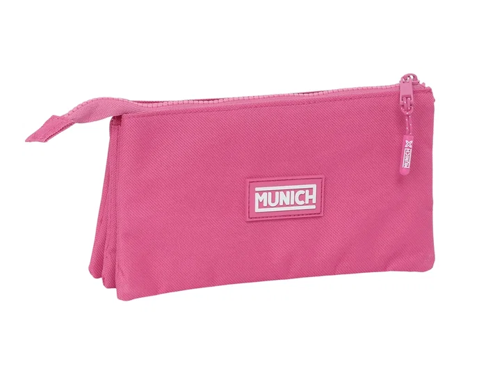 Safta Portatodo Triple Munich Basics Fucsia Safta Portatodo Triple Munich Basics Fucsia
