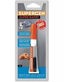 Pegamento Inst. Supergen Super Rapid 3G (Set de 12)