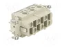 WIELAND Conector HDC hembra 6 pines 35A serie 70 industrial