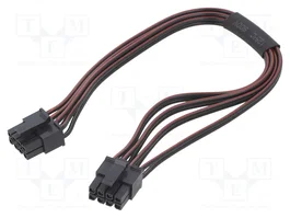 ESPE Cable de alimentación Micro-Fit 3.0 Hembra-Hembra 8 PIN 0,4m