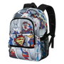 Looney Tunes Mochila Fight FAN 2.0 Super Tunes Gris