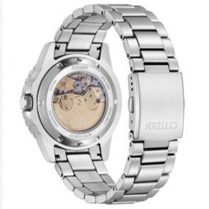 Citizen NJ0170-83Z con esfera naranja y correa de acero Citizen NJ0170-83Z con esfera naranja y correa de acero