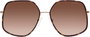 Michael Kors MK1127J-101413-59 Gafas de sol Marrón/Dorado