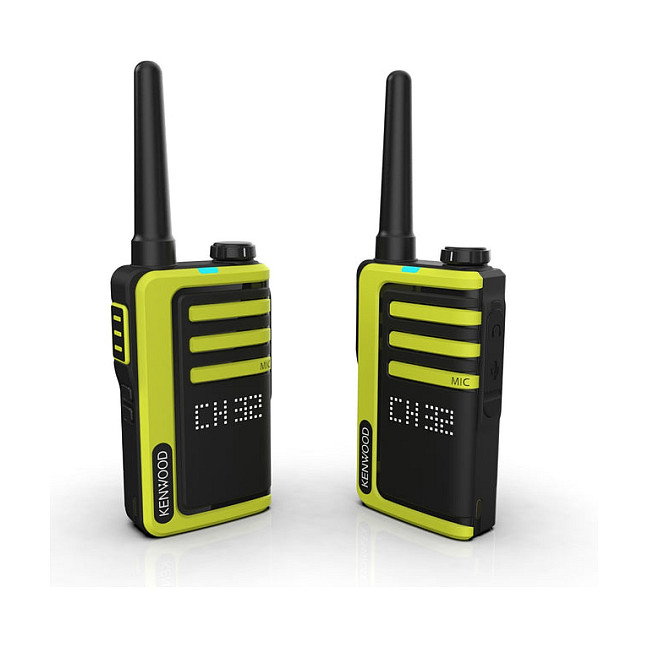Kenwood UBZ-LJ9SET Set de 2 Radios PMR446 con Carga USB-C Kenwood UBZ-LJ9SET Set de 2 Radios PMR446 con Carga USB-C